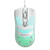 Arizone Wired Mouse with Honeycomb Lightweight Design and Adjustable DPI – USB Gaming Mouse for Laptop and PC