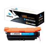 Arizone Toner Cartridges Replacement for HP 504A CE250A CE251A CE252A CE253A 504X for Use with HP Color LaserJet CP3525 CP3525N CP3525DN CP3525X CM3530 CM3530TS Printer, Cyan