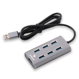 Arizone®USB HUB XL-6030 (7 PORT HUB) 1*USB 3.0/6*USB 2.0