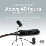 ARIZONE Wireless AH-6 Bluetooth 5.0 In-Ear Earphones with Noise Cancelling, Featuring 60 Hours of Battery Life