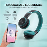 ARIZONE Bluetooth Headphones Over Ear, Bluetooth 5.3 Wireless Headphones, 6 EQ Modes, HiFi Stereo Gaming Headphones Wireless, Noise Cancelling Headphones