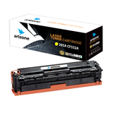 Arizone Toner Cartridge Replacement for HP 205A CF530A CF531A CF532A CF533A Work for HP Color LaserJet Pro M154 M154A M154NW MFP M180N M180FW M180NW M181 M181FW Yellow Page Yield: 900 pages